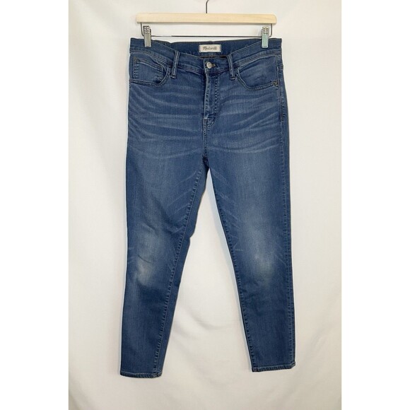 Madewell Roadtripper Crop Blue Jeans Stretch Denim Women's‎ SIZE 30 - Picture 1 of 14